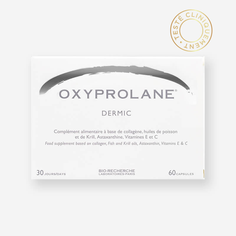 Oxyprolane® Dérmic – 60 capsules  Estimula la síntesis de colágeno