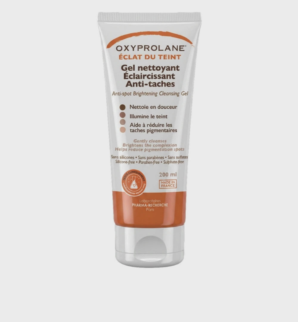 El gel limpiador iluminador antimanchas